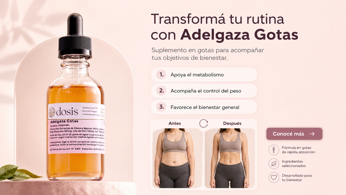 Adelgaza Gotas