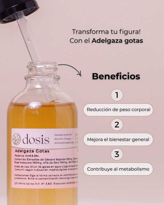 Adelgaza Gotas - Dosis Magistral